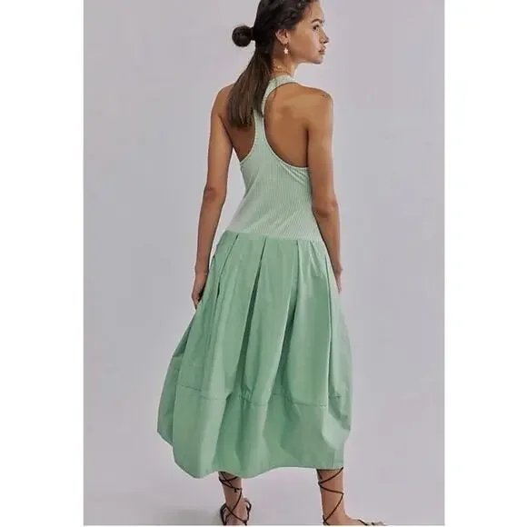 NWT Free People Drops of Venus Midi Dress Size Medium - Picture 2 of 6